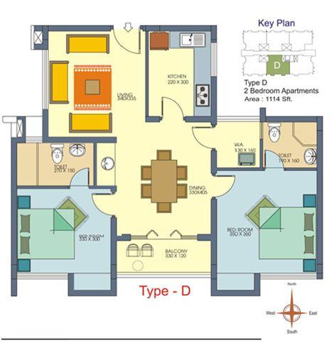2bhk apartment for sale at calicut located in the heart of the